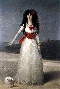 Duchess of Alba-The White Duchess Francisco de Goya